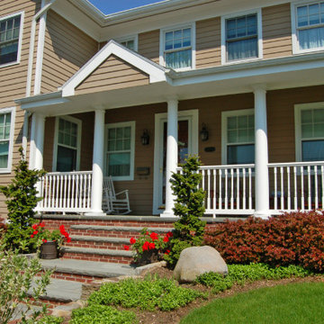 Beautiful Tan Siding Ideas | By Unified Home Remodeling