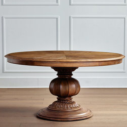 Dolcetto Expandable Round Dining Table - Dining Tables