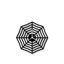 Spiderweb Wall Clock Modern Acrylic Designer wall Clock - Wall Clocks