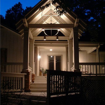 Garage and pavilion