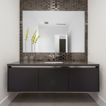 Contemporary Powder Room
