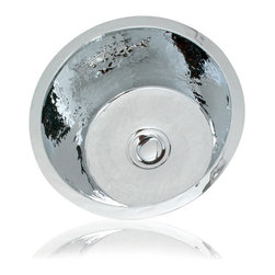 WSBC 1735 Round Solid Copper Metal Bar Sink - Bar Sinks