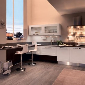 Modern Italian Custom Made Kitchens by LUBE