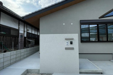 他の地域にある和モダンなおしゃれな住まいの写真