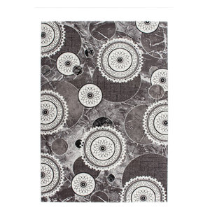 Greece Larisa Runner, Silver, 80x300 cm