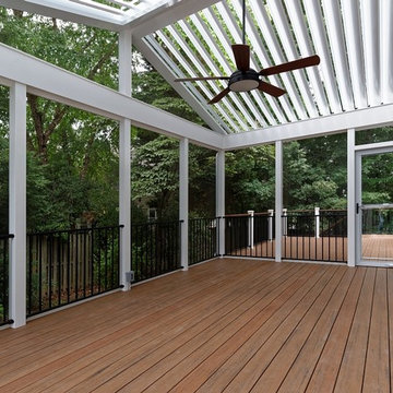 Centreville Equinox Adjustable Roof with Screened in Porch