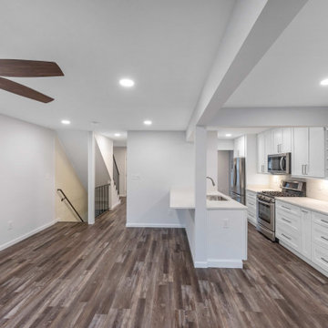White Sleek Open Layout