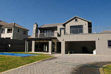 Inspiration for a modern exterior home remodel in Other