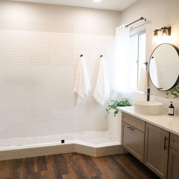 Coastal Style Bathroom Remodel Primary & Guests
