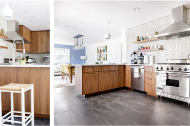 Inspiration for an eclectic living room remodel