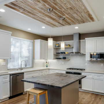Reclaimed Wood Kitchen Remodel