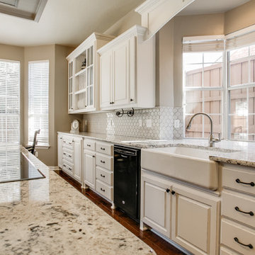 White Kitchen Renovation in Plano