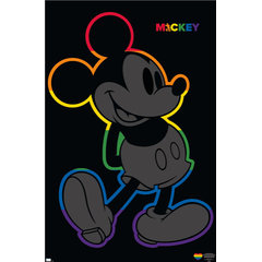 ▷ Mickey & Minnie in Paris by Zak, 2021, Print