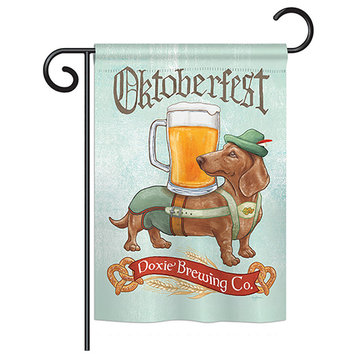 Doxie Brewing Co. Nature, Everyday Garden Flag 13"x18.5"