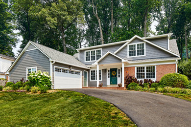 Transitional exterior home idea in DC Metro