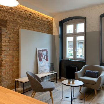 Renovation for devastated apartment.