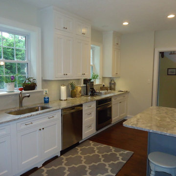 Kitchen-clean fresh and modern
