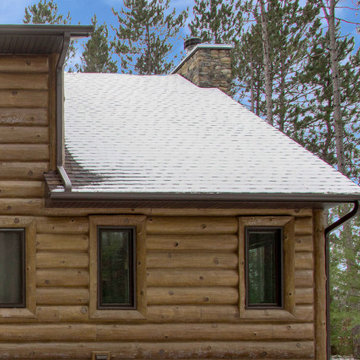 Concrete Log Siding Homes