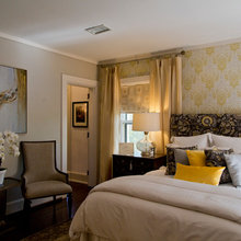 bedroom, living room window drapes