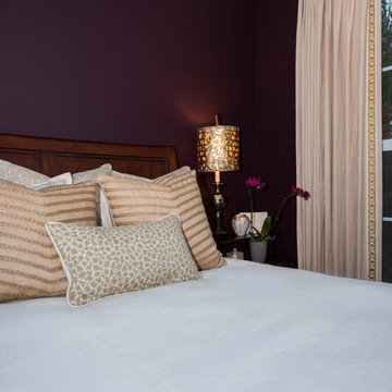 Chesterfield Guestroom in Eggplant