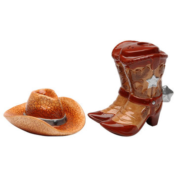 Cowboy Boots And Hat Salt and Pepper Shaker