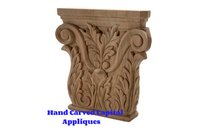 Hand-carved Capital Appliques