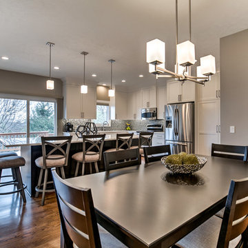 Open Concept Kitchen/ Living Room/ Dining Room in West Omaha