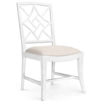 Evelyn Side Chair, White