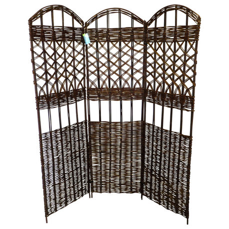 Willow Screen, 3 Panel Divider, 54"W x 60"H