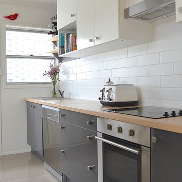 A sleek modern Kitchen