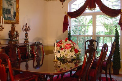 Inspiration for a timeless dining room remodel in Other