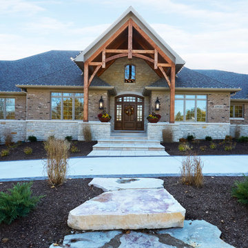 Custom Home in Glen Ellyn Exterior