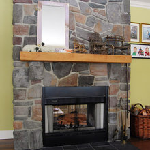 Fireplace in Family Room