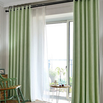 QYX2209A Illawarra On Sales Slub Cotton Custom Made Curtains