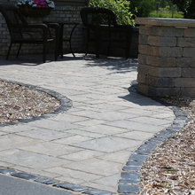 Front entry patio