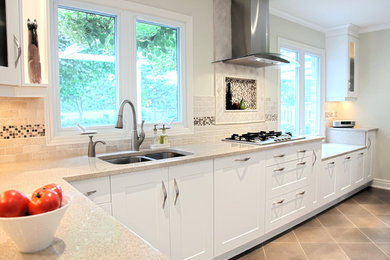 Kitchen - transitional kitchen idea in Toronto