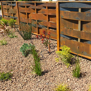 Edible Garden with Whimsy - Lawn removal project