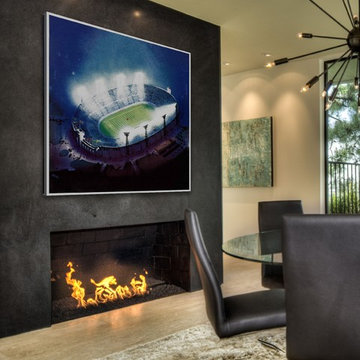 Football Stadium at Night
