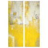 “Yellow Stone” Artworks, Set of 2