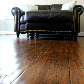 Strand Bamboo Carbonized Antiqued Flooring