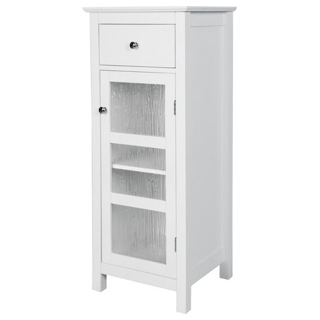 Wooden Bathroom Connor Floor Storage Cabinet