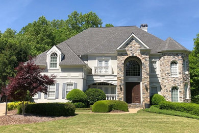 Victorian exterior home idea in Atlanta