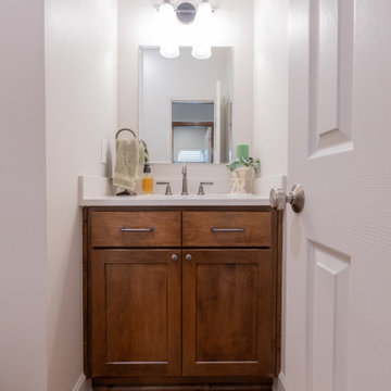 Olathe Kitchen Remodel with Powder Bath + Laundry Room Transformation