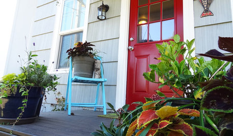 Give Your Front Door a Statement Paint-Over