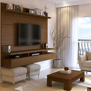 Contemporary Entertainment Center
