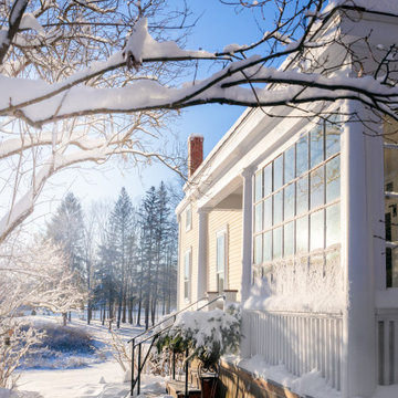 Old Piscataqua Rd - Snowy Porch
