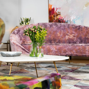 Peninsula: Los Altos Renovation | Contemporary Color Crush