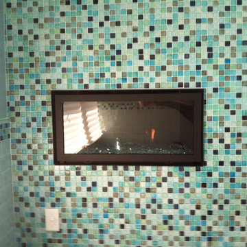 Bathroom Fireplace