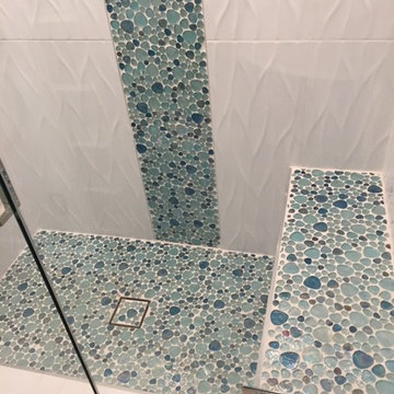 3 dimensional large format with Bubbles Mosaic