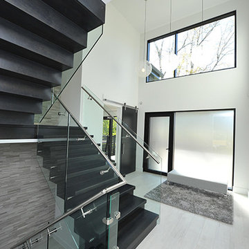 Dark Boxed Stairs